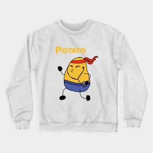 potatoes and fried potatoes. Crewneck Sweatshirt